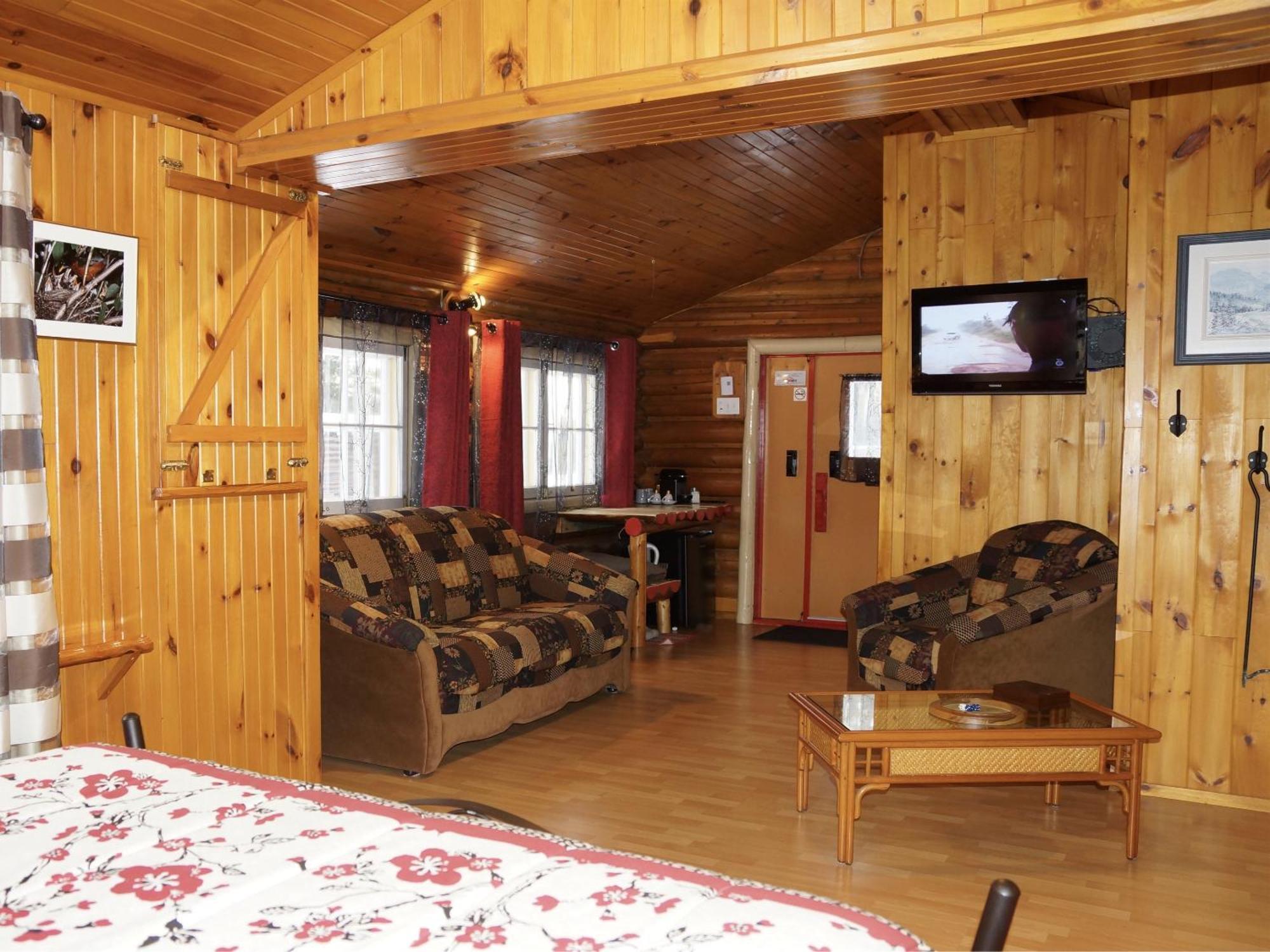Domaine Le Bostonnais - Le Village En Bois Rond La Tuque Habitación foto