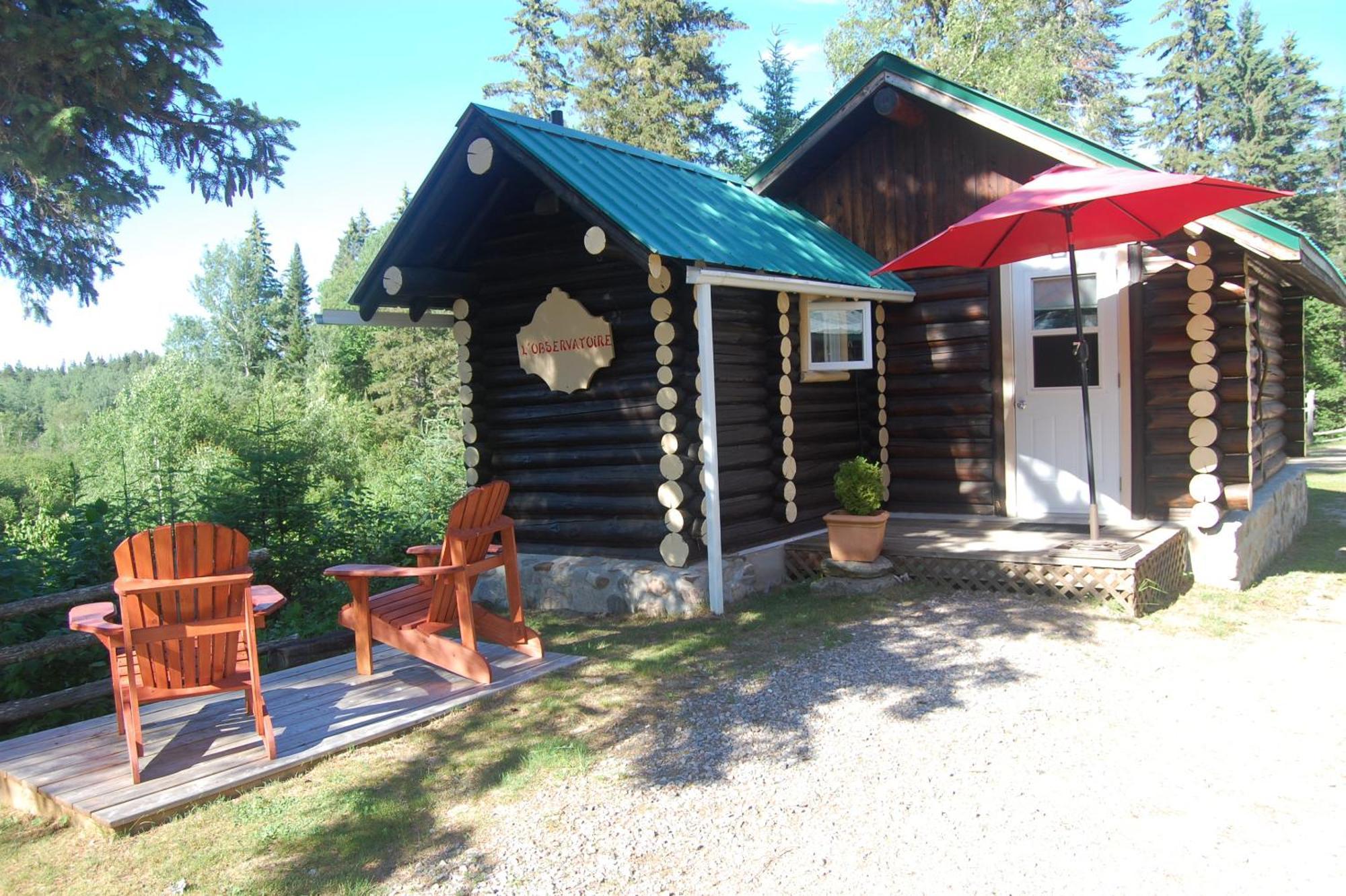 Domaine Le Bostonnais - Le Village En Bois Rond La Tuque Habitación foto
