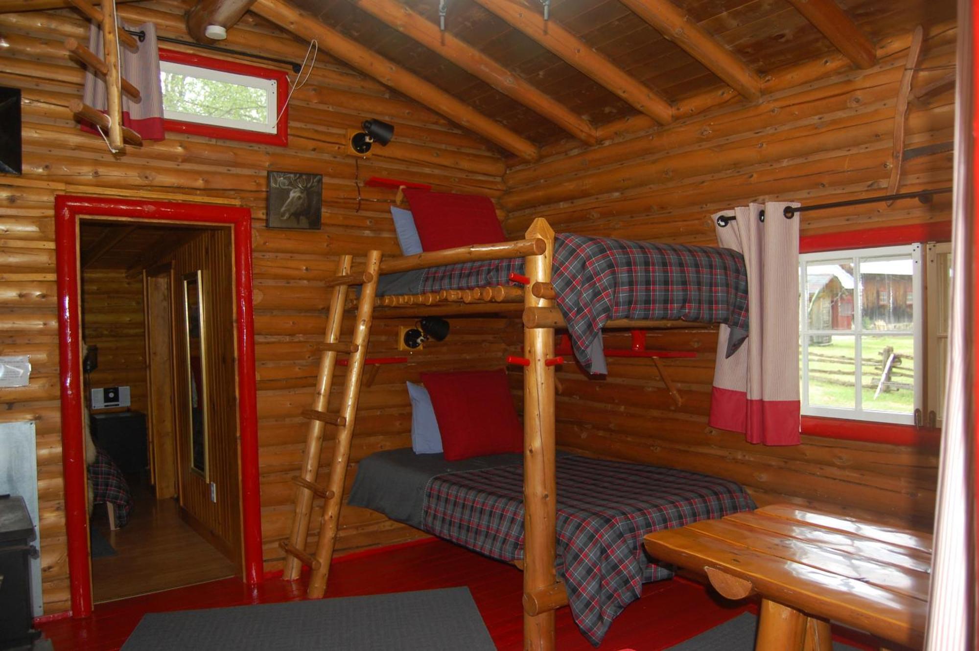 Domaine Le Bostonnais - Le Village En Bois Rond La Tuque Habitación foto